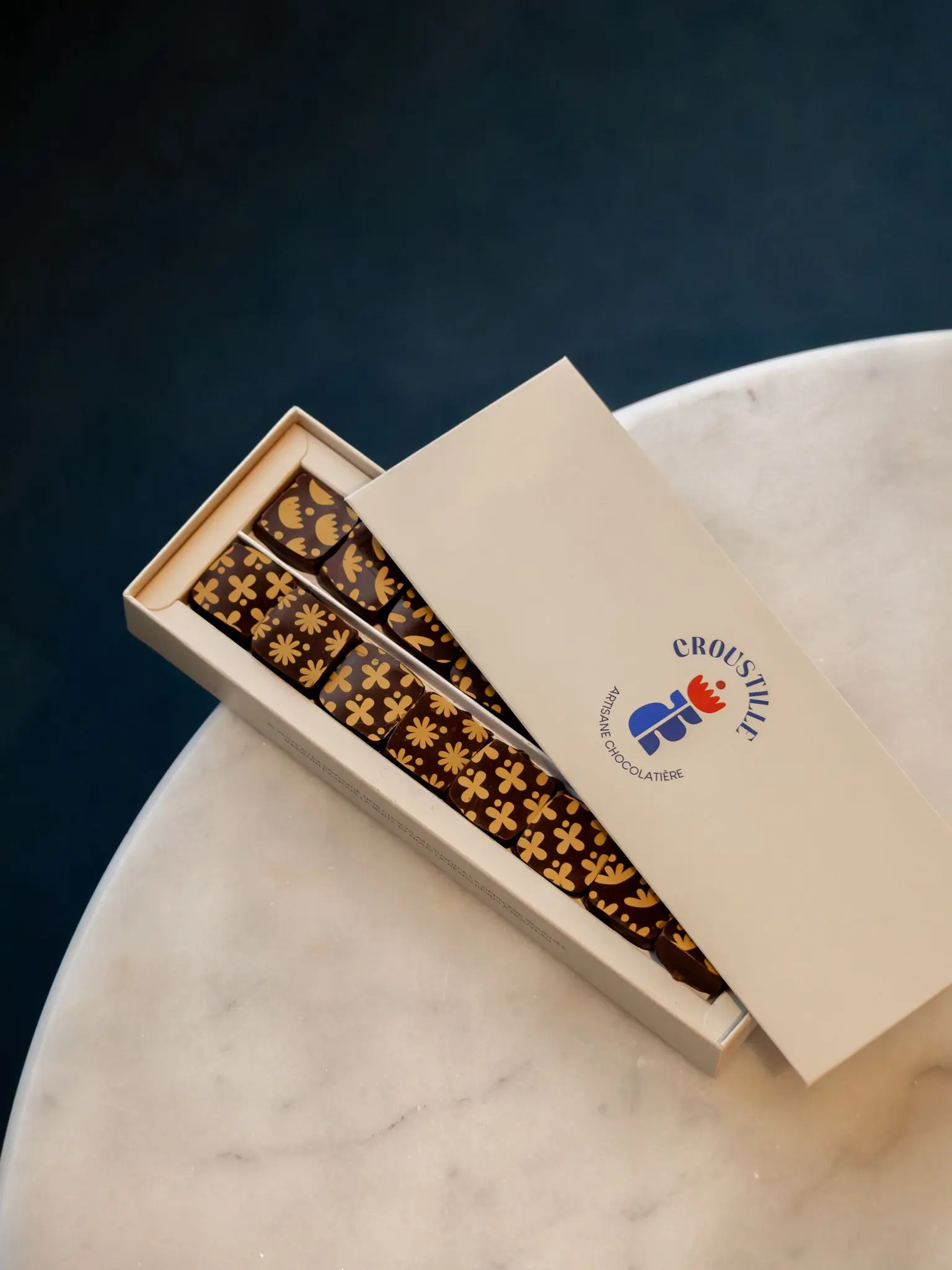 Boîte de pralinés artisanaux Croustille