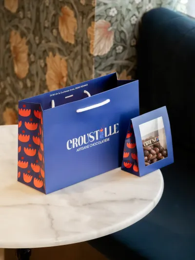 Sac de chocolats artisanaux Croustille